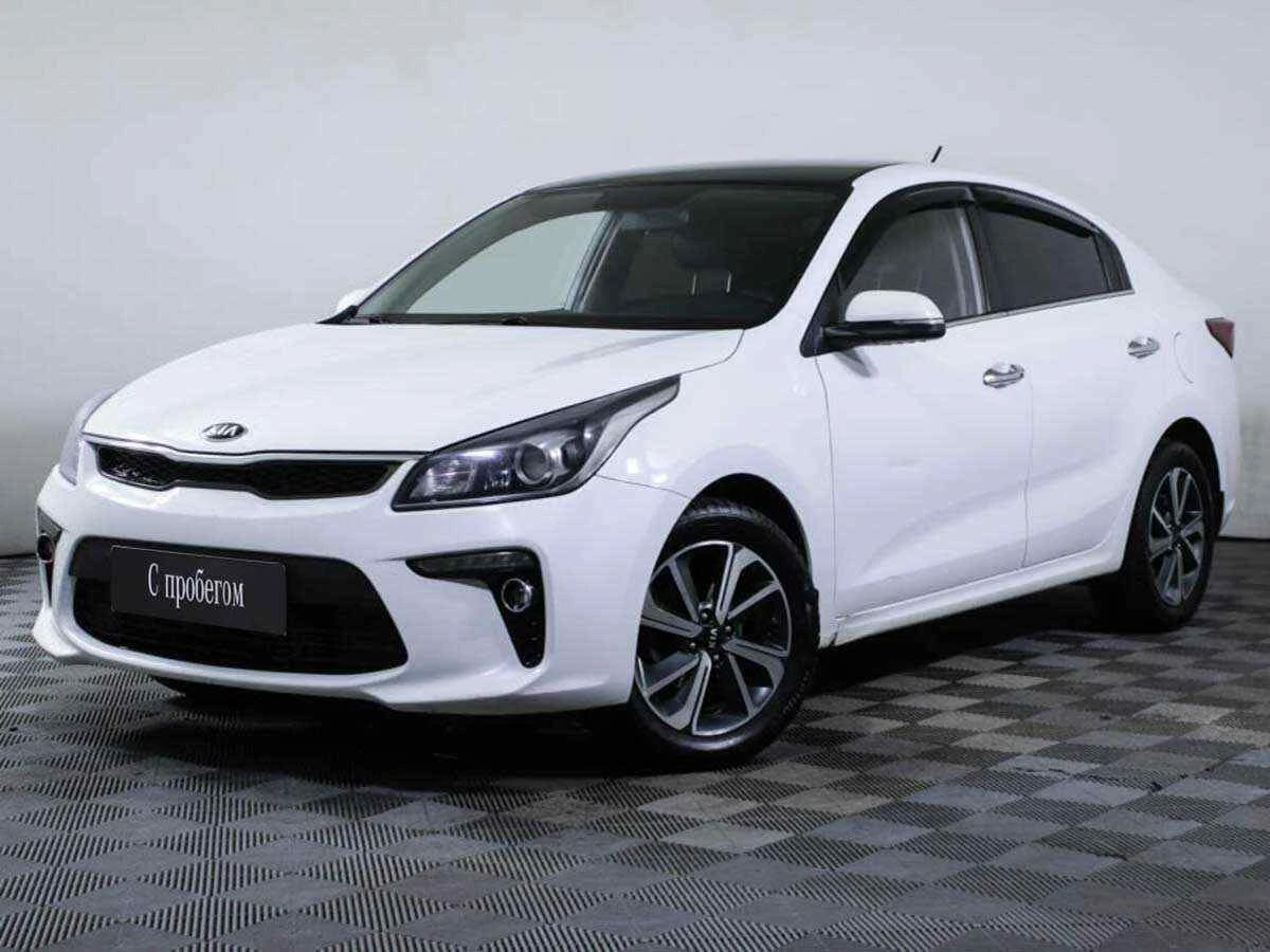 KIA Rio, Белый, 2017, Автоматическая, 123 л.с., цена от 650 000 руб.