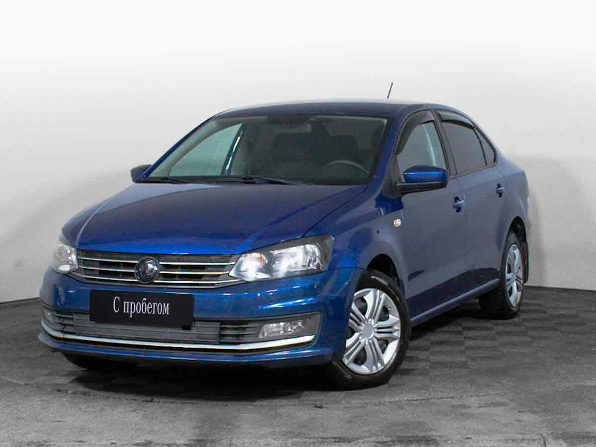 VOLKSWAGEN POLO, Синий, 2019, Автоматическая, 110 л.с., цена от 780 800 руб.