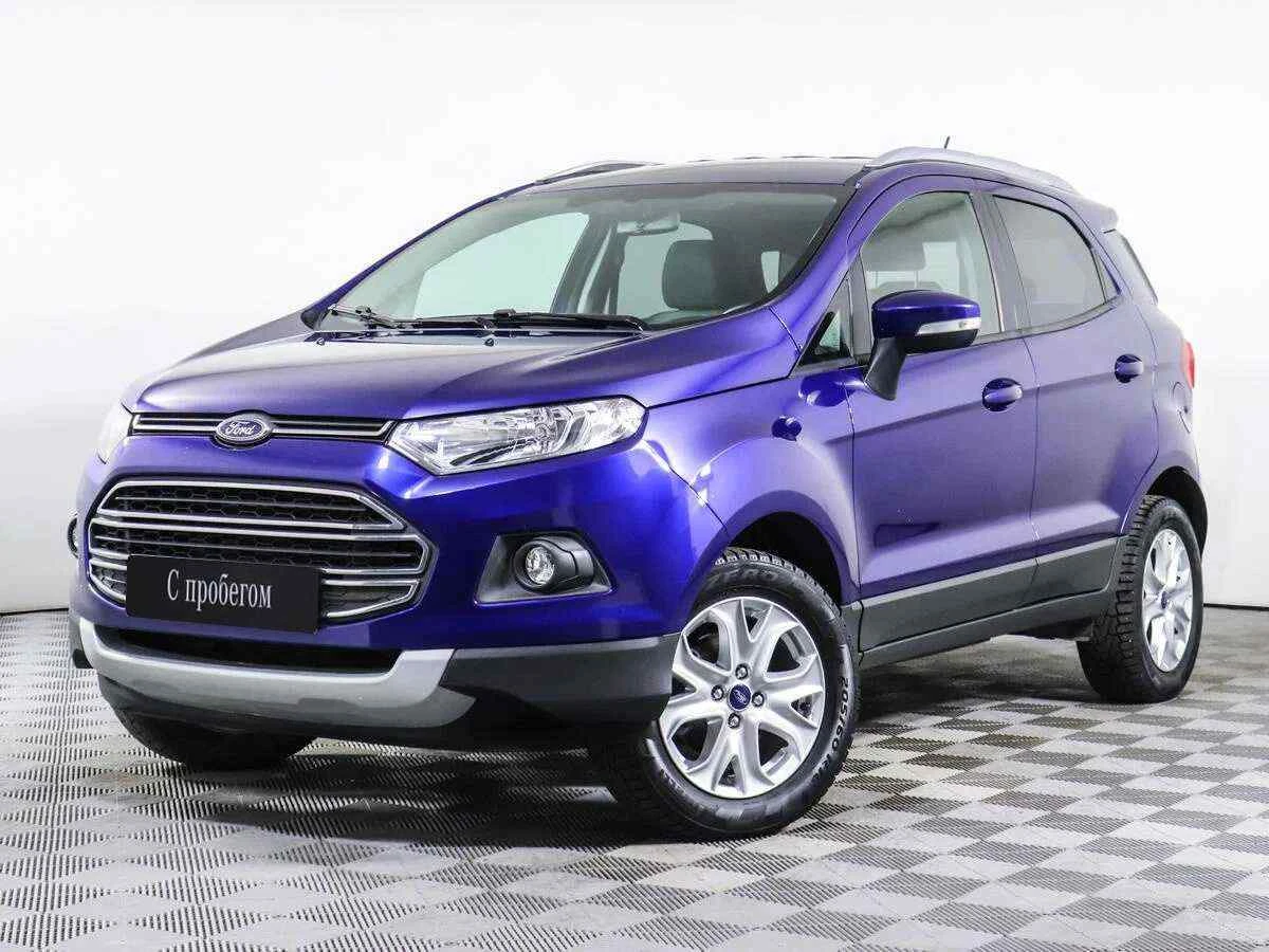Ford EcoSport, Синий, 2017, Робот, 122 л.с., цена от 773 000 руб.