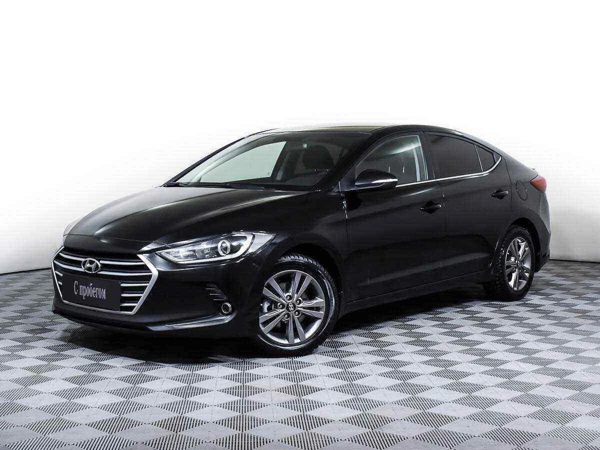 Hyundai Elantra, Черный, 2016, Автоматическая, 128 л.с., цена от 729 000 руб.
