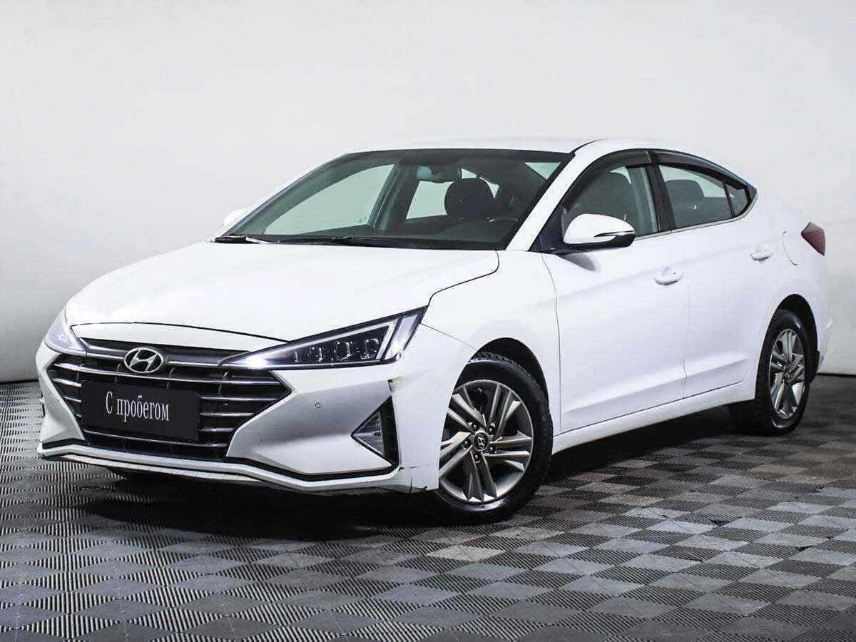 Hyundai Elantra, Белый, 2020, Автоматическая, 128 л.с., цена от 1 349 000 руб.