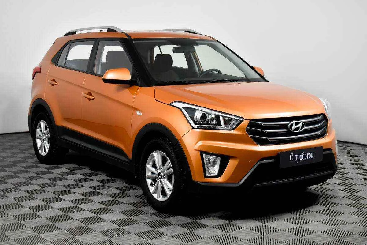 Hyundai Creta, Оранжевый, 2016, Автоматическая, 123 л.с., цена от 835 000 руб.
