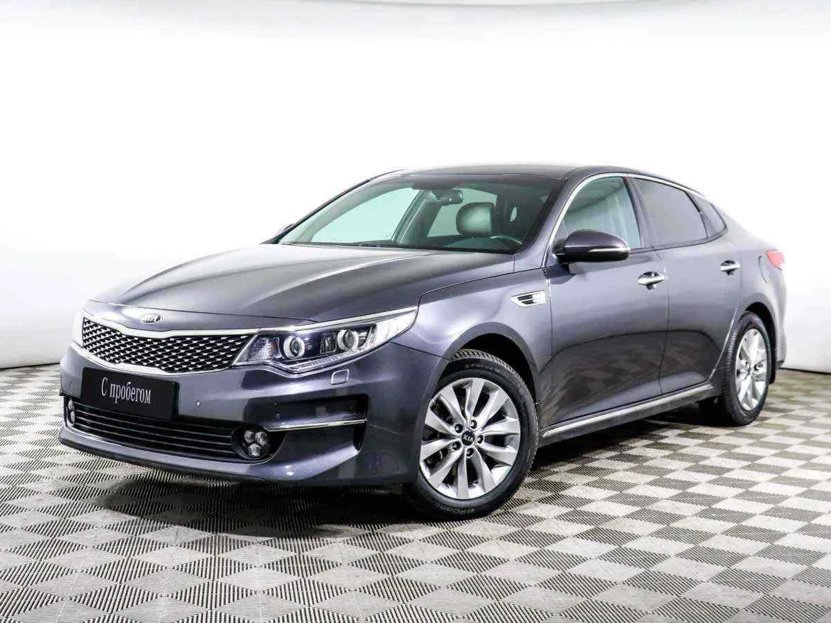 KIA Optima, Голубой, 2017, Автоматическая, 188 л.с., цена от 1 423 000 руб.
