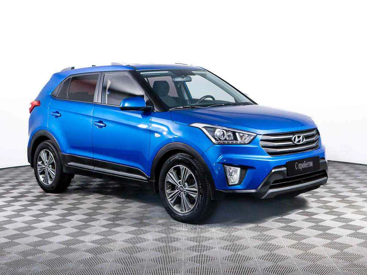 Hyundai Creta, Синий, 2017, Автоматическая, 123 л.с., цена от 1 019 000 руб.