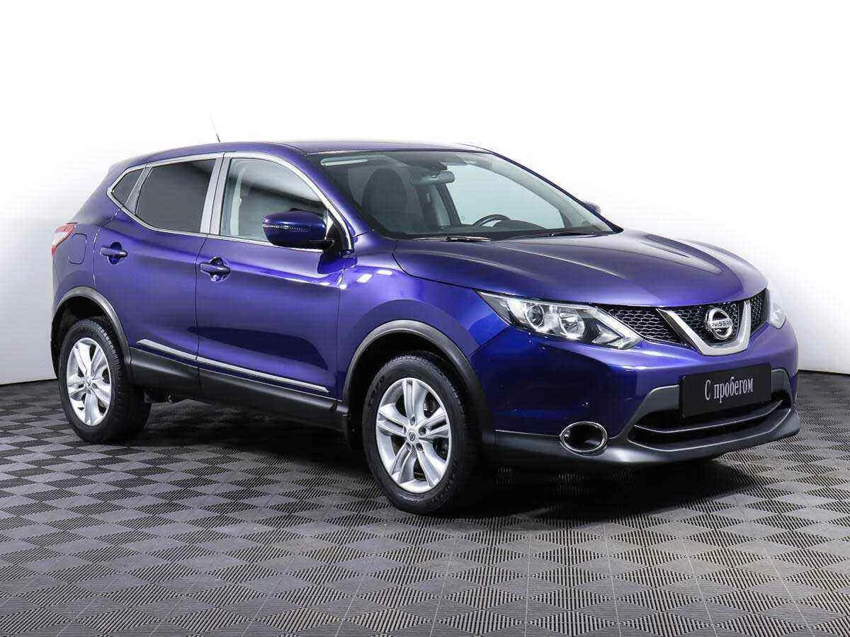 Nissan Qashqai, Синий, 2016, Вариатор, 144 л.с., цена от 1 008 000 руб.