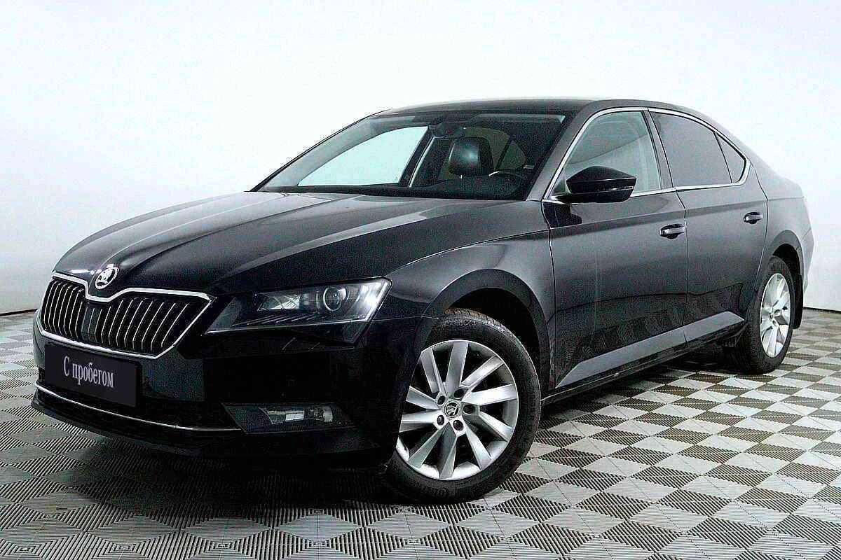 Skoda Superb, Черный, 2017, Робот, 180 л.с., цена от 1 200 000 руб.
