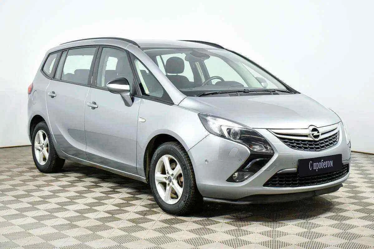 Opel Zafira, Серебряный, 2013, Автоматическая, 140 л.с., цена от 760 400 руб.