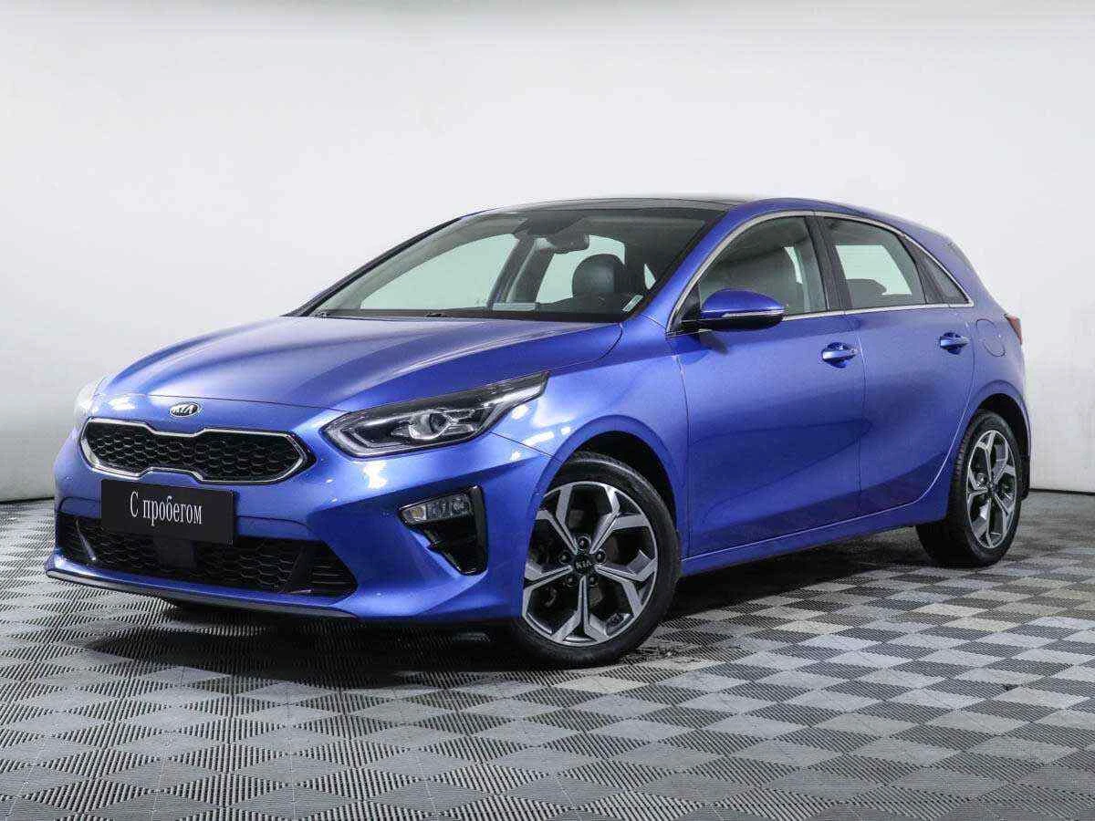 KIA Ceed, Синий, 2020, Автоматическая, 128 л.с., цена от 1 505 000 руб.