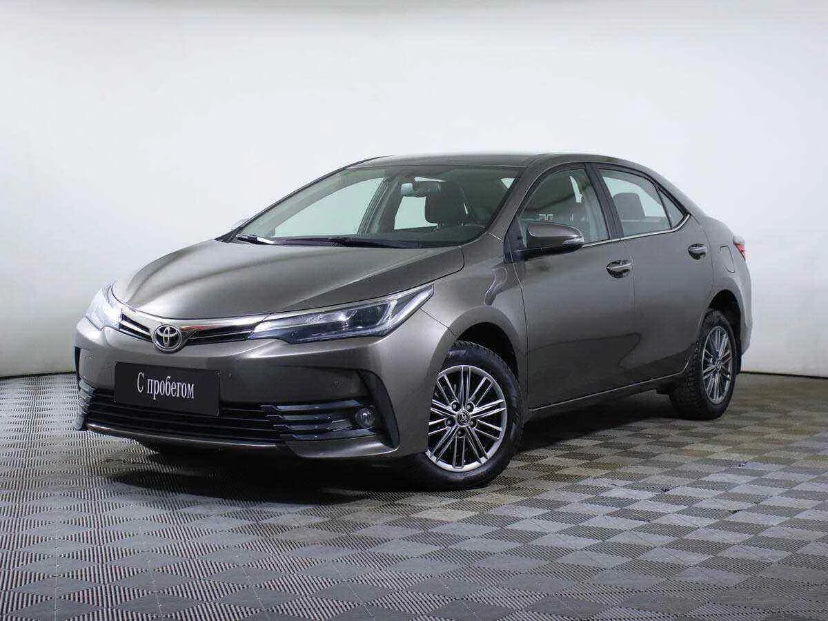 Toyota Corolla, Коричневый, 2018, Автоматическая, 109 л.с., цена от 998 000 руб.