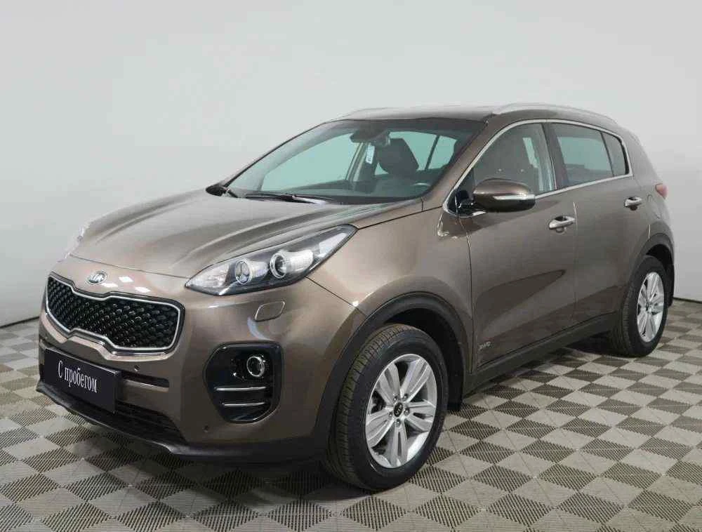 KIA Sportage, Коричневый, 2017, Автоматическая, 150 л.с., цена от 1 417 500 руб.