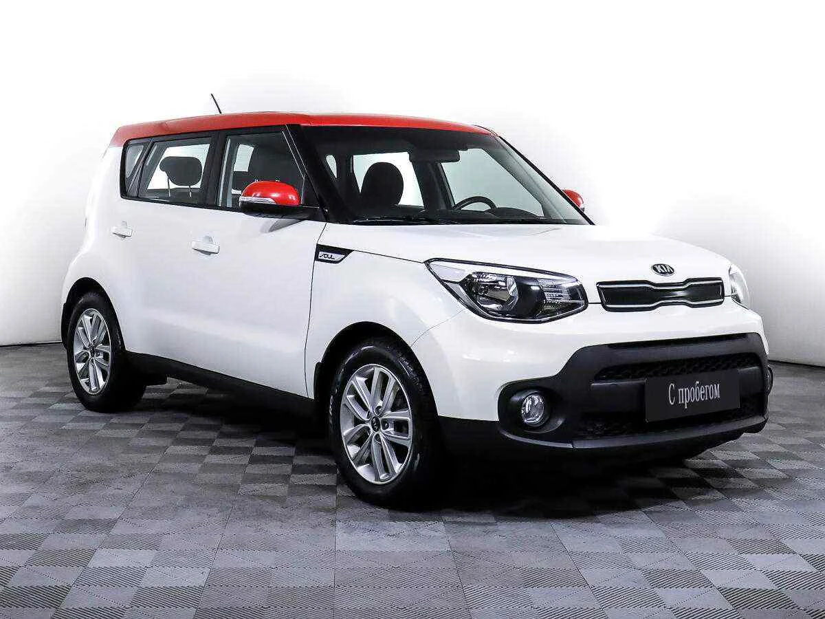 KIA Soul, Белый, 2015, Автоматическая, 128 л.с., цена от 1 143 000 руб.