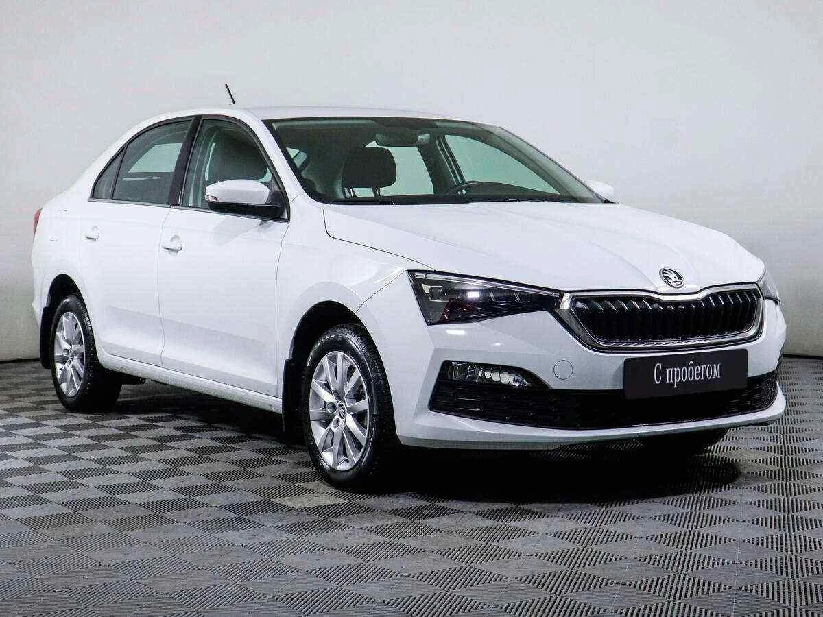 Skoda Rapid, Белый, 2021, Автоматическая, 110 л.с., цена от 1 165 000 руб.