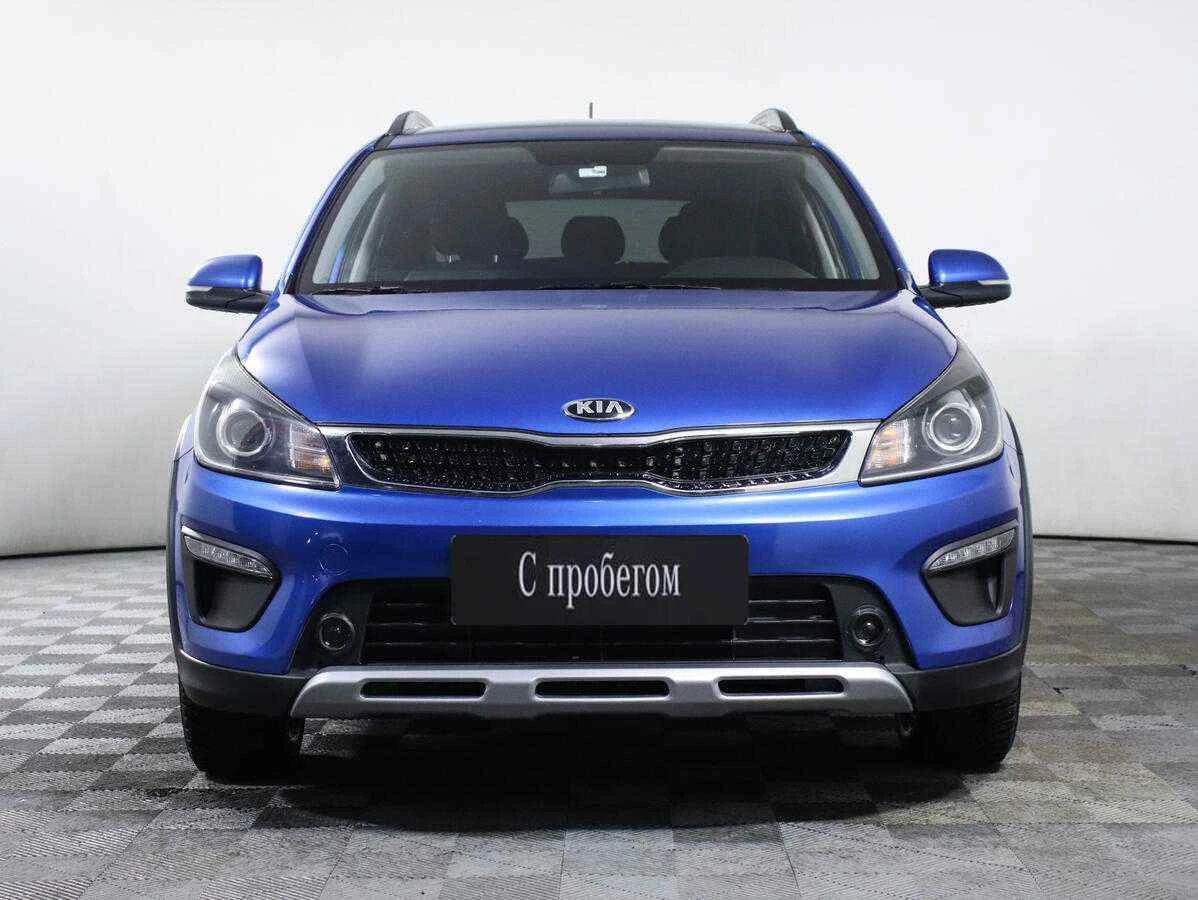KIA Rio, Синий, 2020, Автоматическая, 123 л.с., цена от 1 160 000 руб.