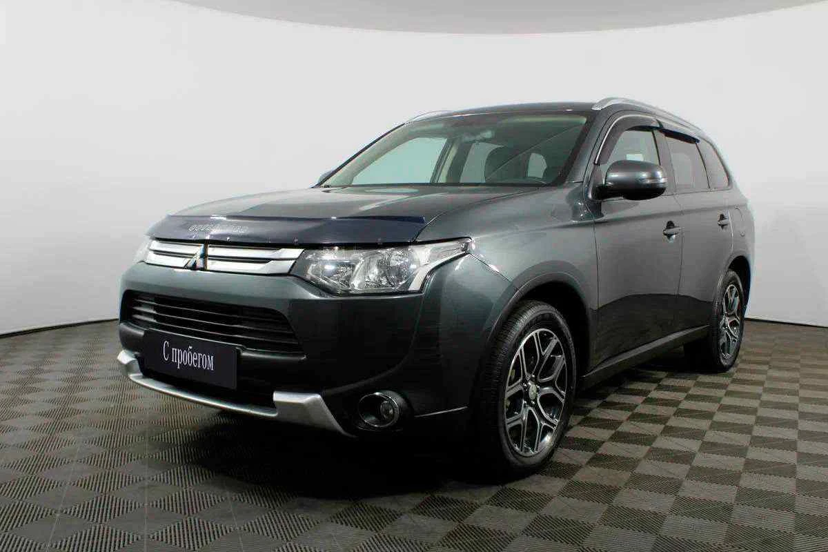 Mitsubishi Outlander, Серый, 2014, Вариатор, 167 л.с., цена от 1 081 000 руб.