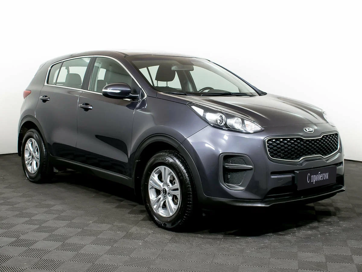 KIA Sportage, Серый, 2017, Автоматическая, 150 л.с., цена от 1 465 000 руб.