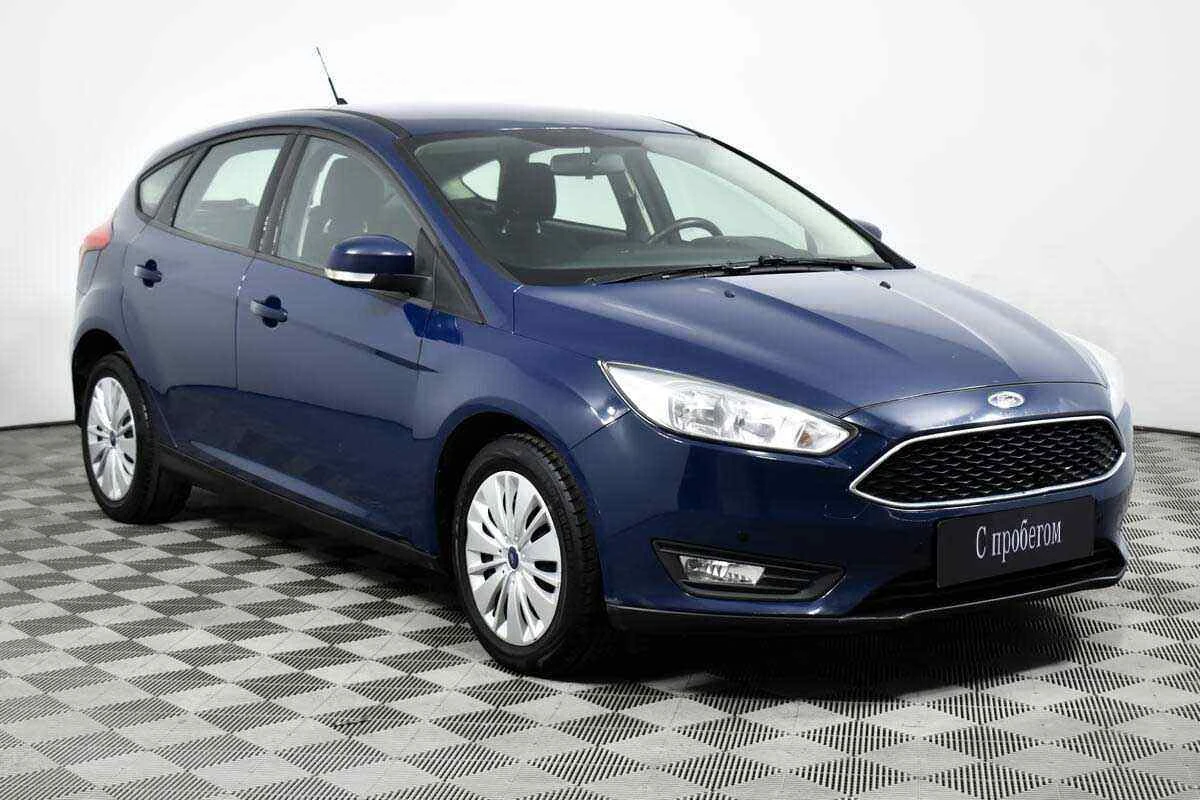 Ford Focus, Синий, 2017, Робот, 105 л.с., цена от 794 000 руб.