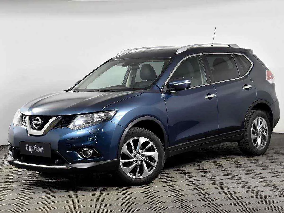 Nissan X-Trail, Синий, 2015, Вариатор, 144 л.с., цена от 1 046 000 руб.