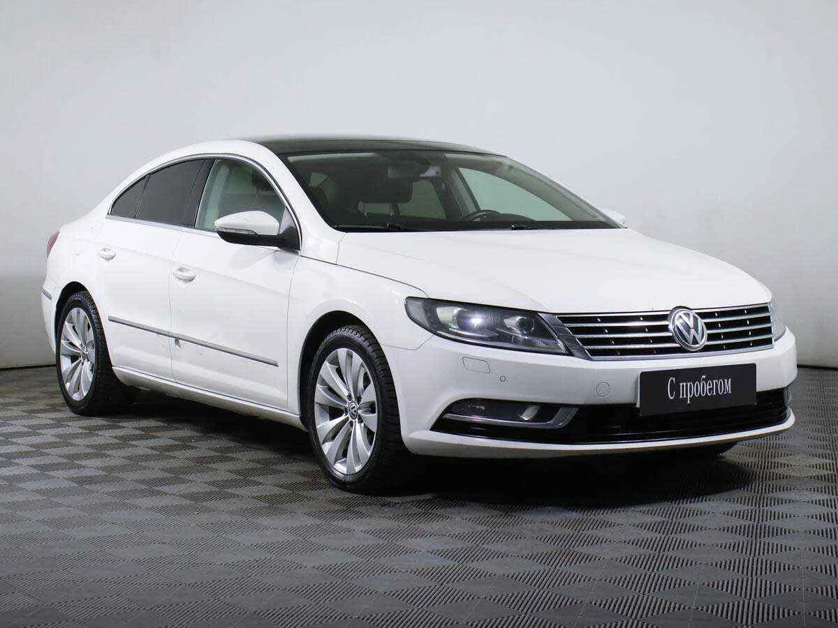 Volkswagen Passat CC, Белый, 2012, Робот, 152 л.с., цена от 750 000 руб.