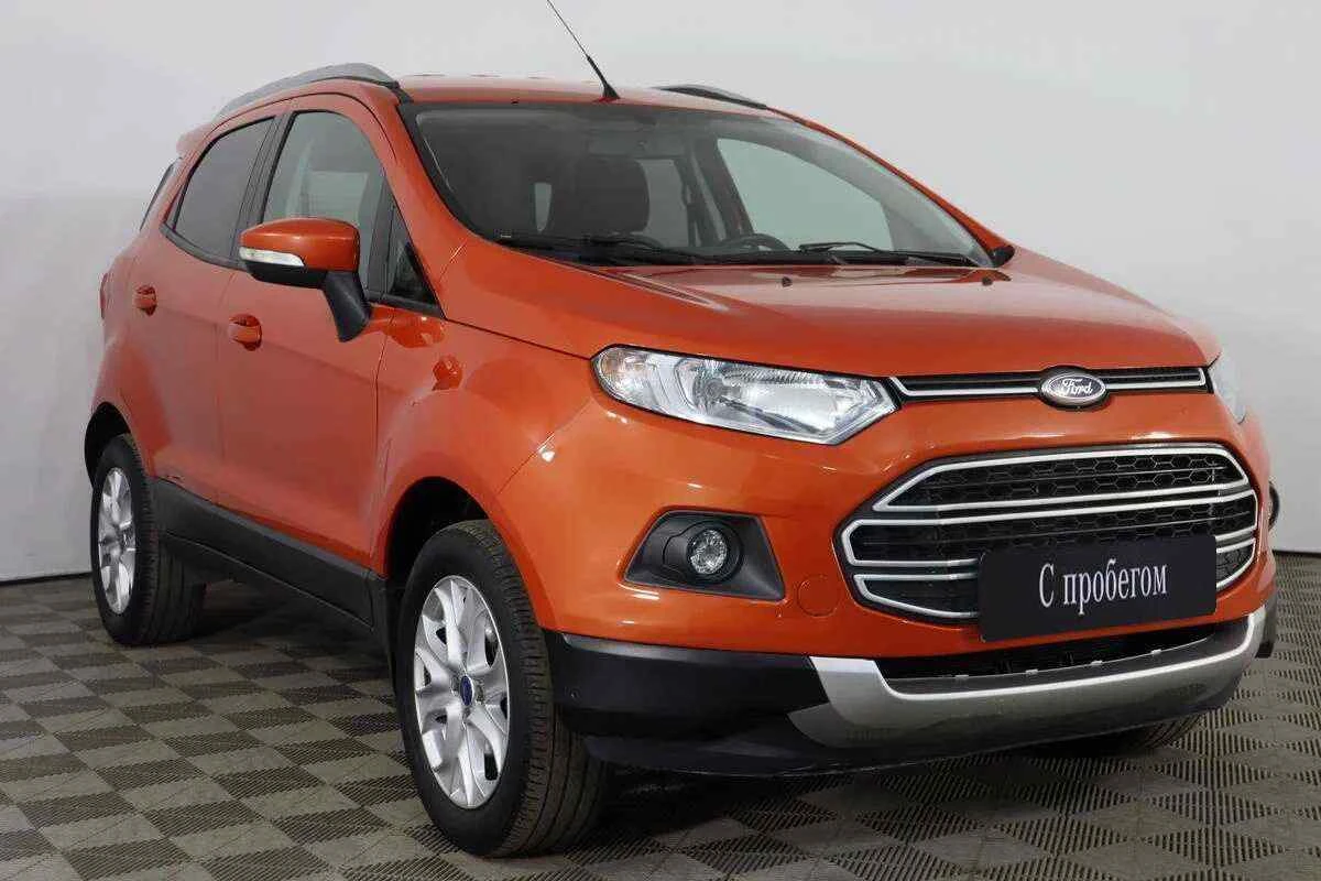 Ford EcoSport, Оранжевый, 2014, Робот, 122 л.с., цена от 590 000 руб.