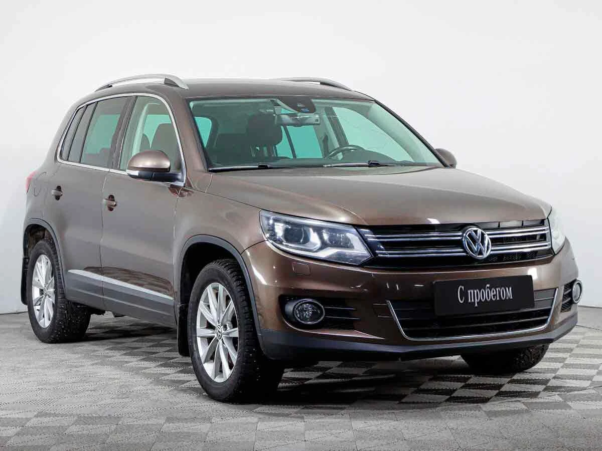 VOLKSWAGEN TIGUAN, Коричневый, 2015, Автоматическая, 170 л.с., цена от 1 183 200 руб.