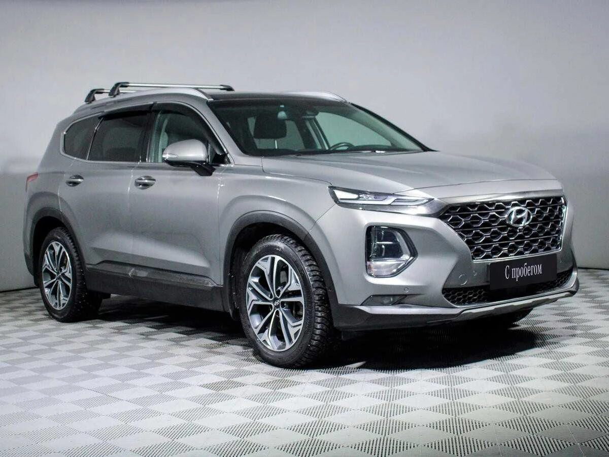 HYUNDAI SANTA FE, Серебряный, 2019, Автоматическая, 200 л.с., цена от 2 208 000 руб.