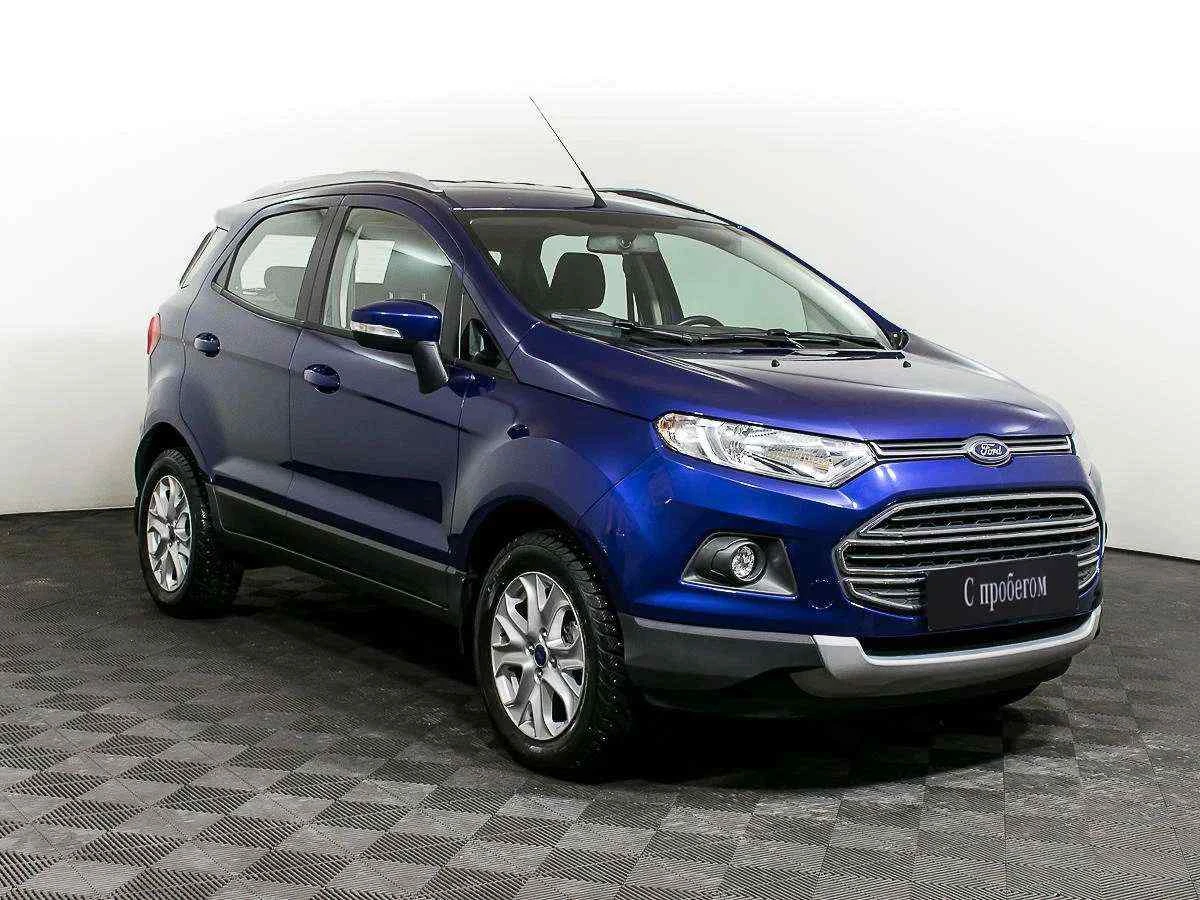 Ford EcoSport, Синий, 2016, Робот, 122 л.с., цена от 796 000 руб.