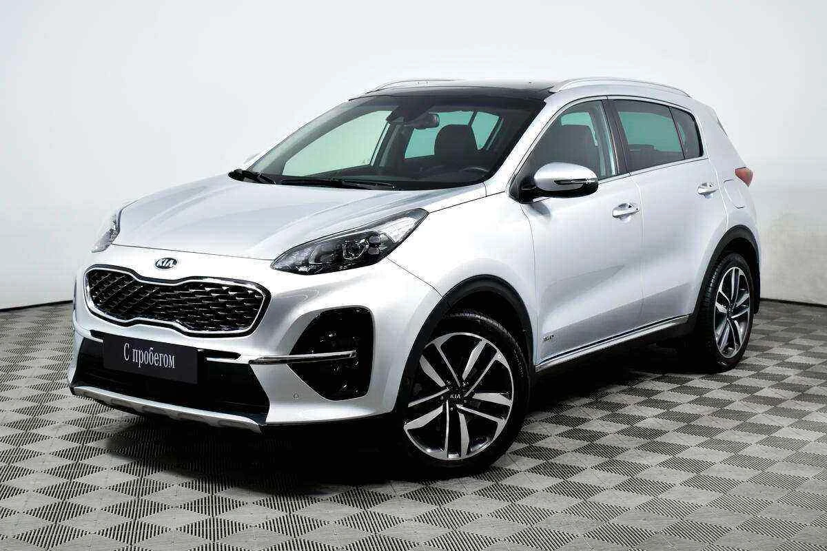 KIA Sportage, Серебряный, 2020, Автоматическая, 184 л.с., цена от 2 200 000 руб.
