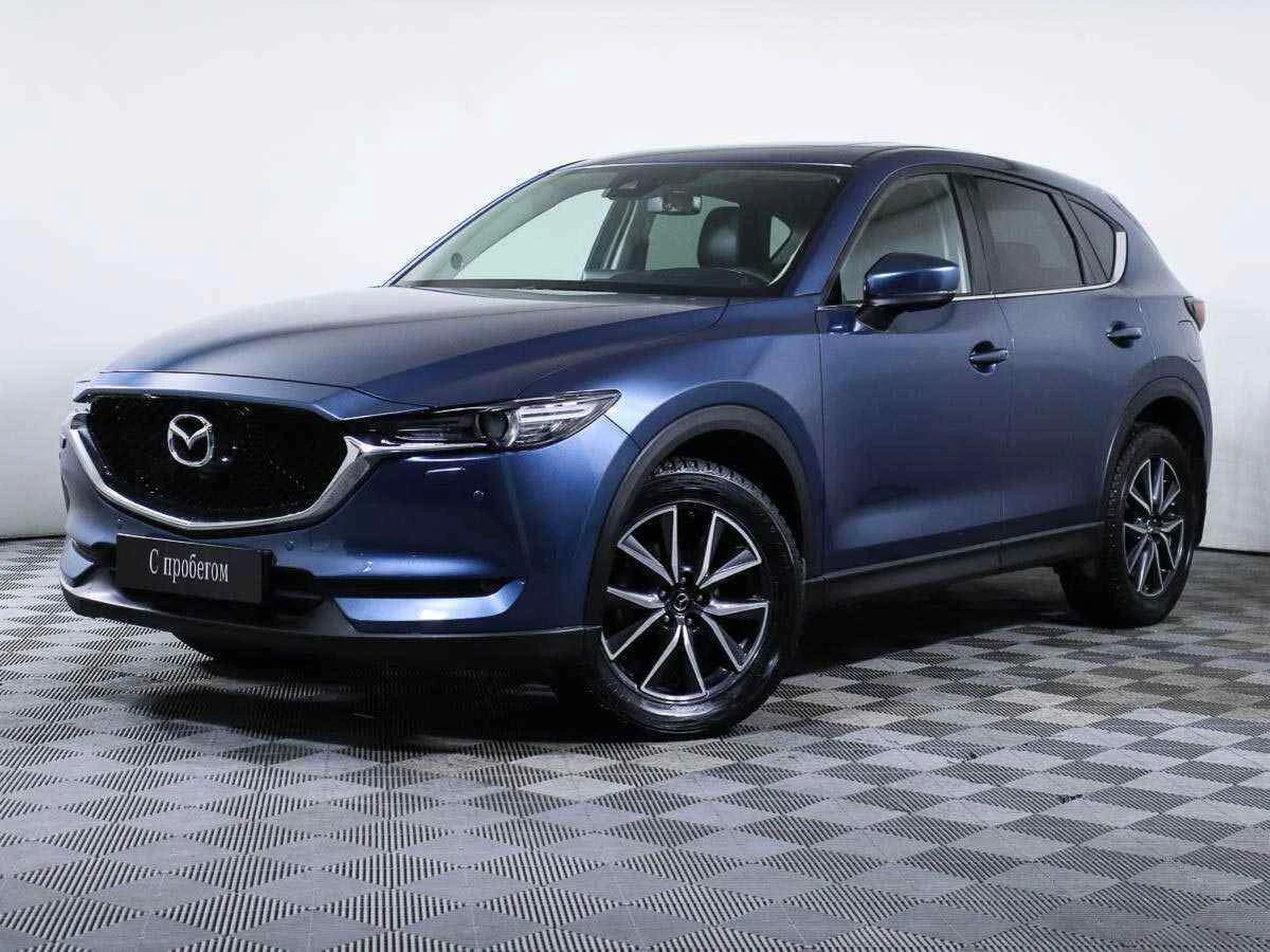 Mazda CX-5, Синий, 2018, Автоматическая, 150 л.с., цена от 1 467 000 руб.