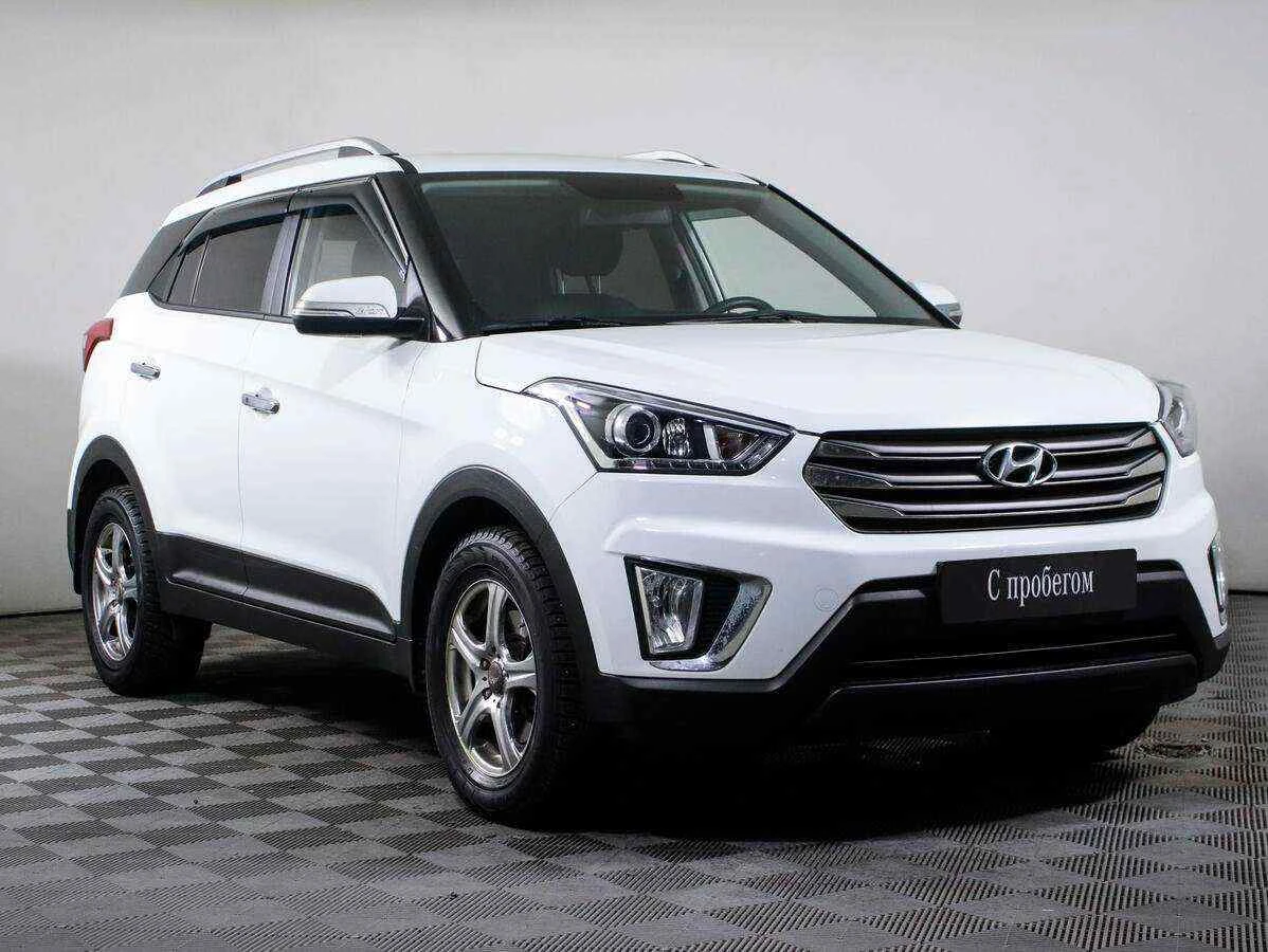 Hyundai Creta, Белый, 2019, Автоматическая, 123 л.с., цена от 1 095 000 руб.