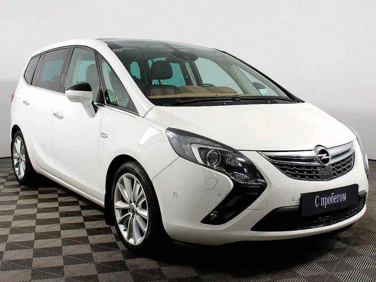 Opel Zafira, Белый, 2013, Автоматическая, 165 л.с., цена от 922 000 руб.