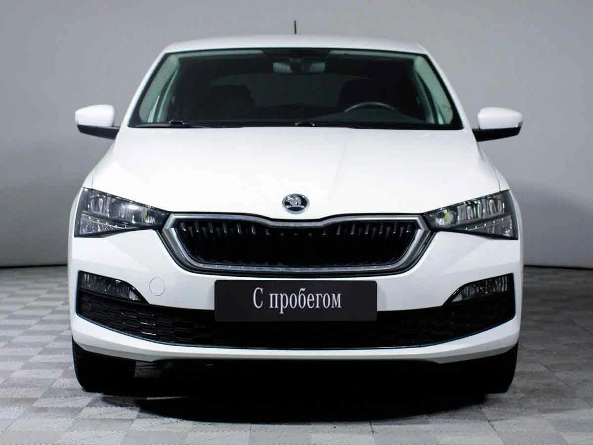SKODA RAPID, Белый, 2020, Автоматическая, 110 л.с., цена от 1 052 800 руб.
