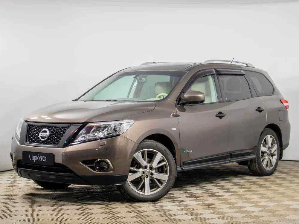 Nissan Pathfinder, Коричневый, 2014, Вариатор, 234 л.с., цена от 1 258 000 руб.