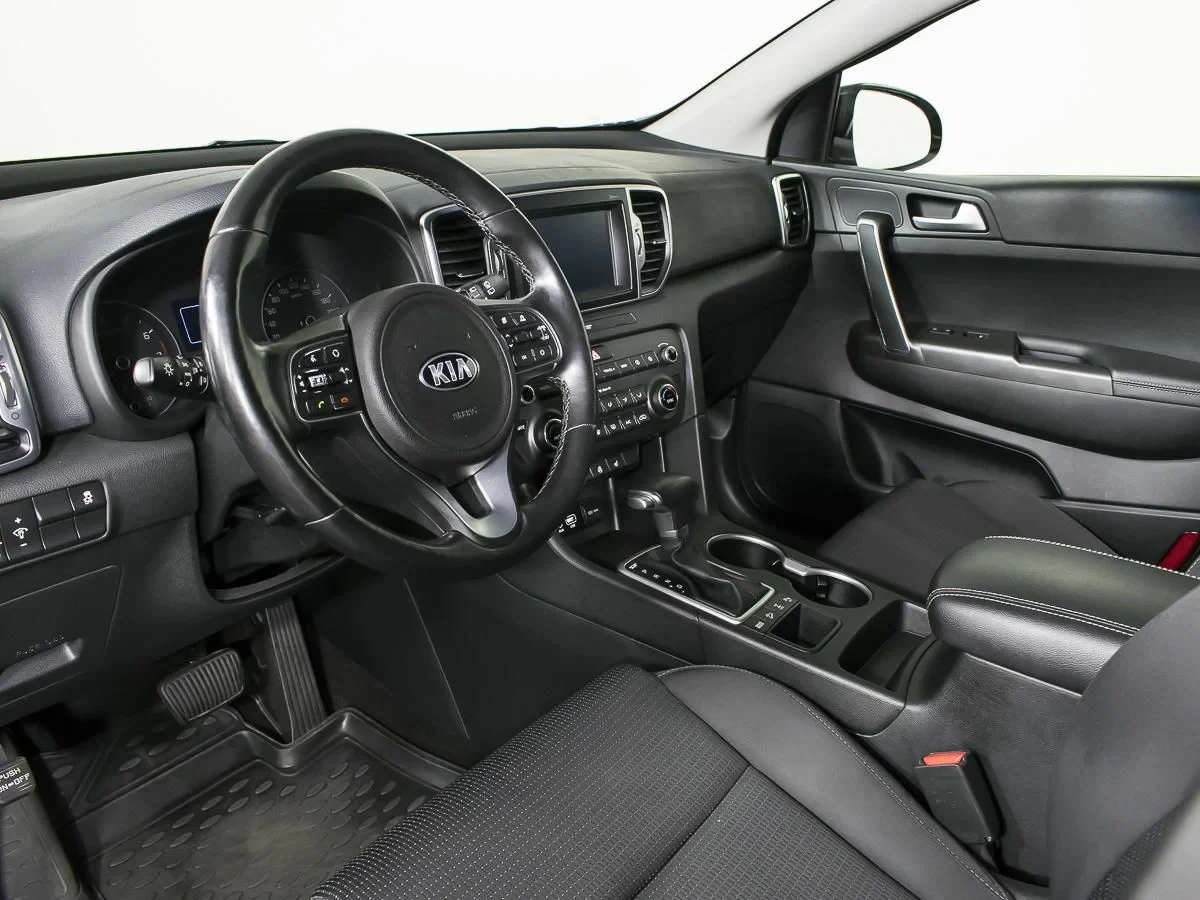 KIA Sportage, Черный, 2017, Автоматическая, 150 л.с., цена от 1 577 500 руб.