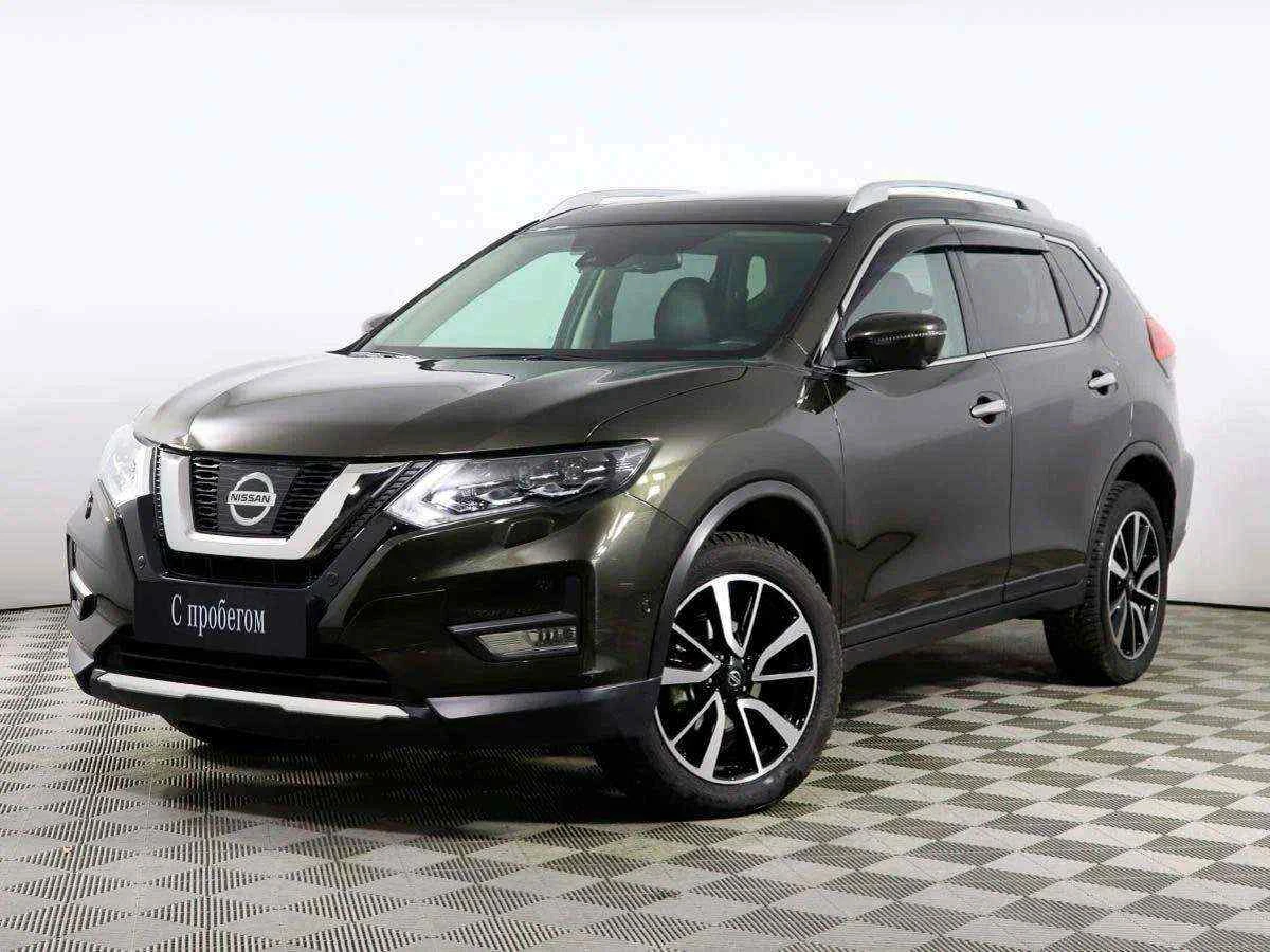 Nissan X-Trail, Зеленый, 2019, Вариатор, 171 л.с., цена от 2 300 000 руб.