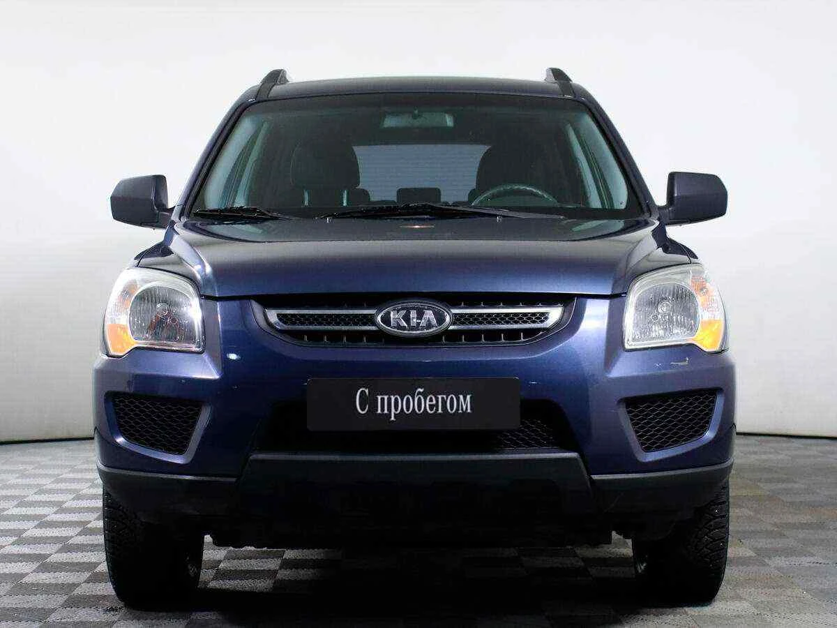 KIA Sportage, Синий, 2009, Механическая, 141 л.с., цена от 500 000 руб.