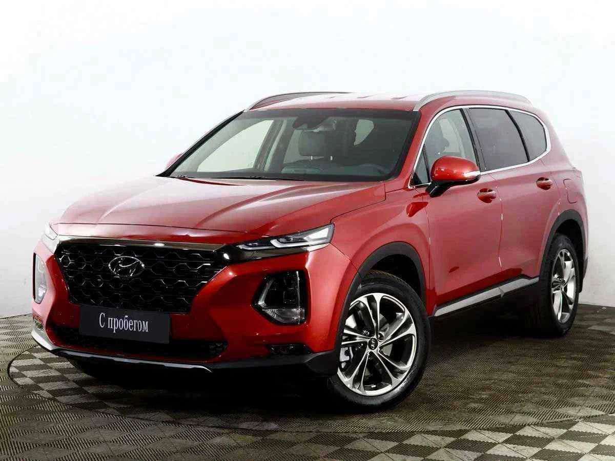 Hyundai Santa Fe, Красный, 2020, Автоматическая, 249 л.с., цена от 2 500 000 руб.
