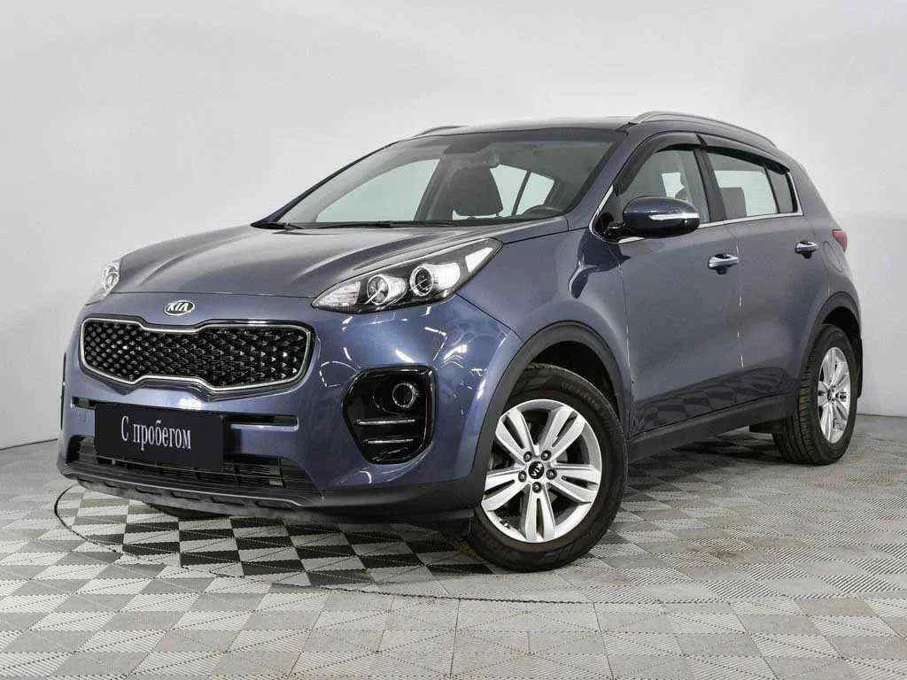KIA Sportage, Синий, 2016, Автоматическая, 150 л.с., цена от 1 477 400 руб.