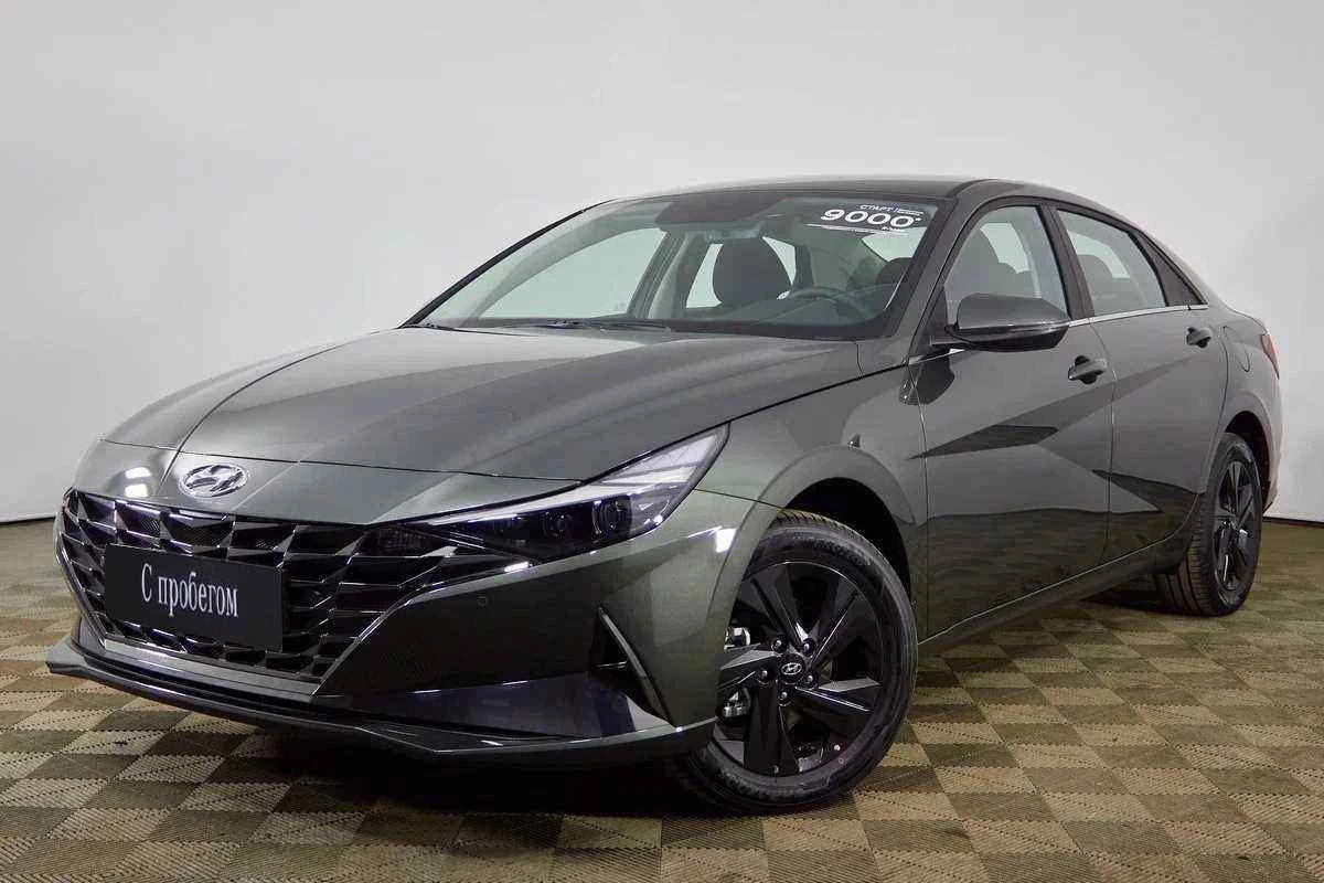 Hyundai Elantra, Зеленый, 2022, Автоматическая, 150 л.с., цена от 2 177 000 руб.