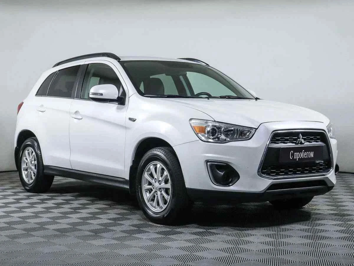 Mitsubishi ASX, Белый, 2015, Вариатор, 140 л.с., цена от 769 000 руб.
