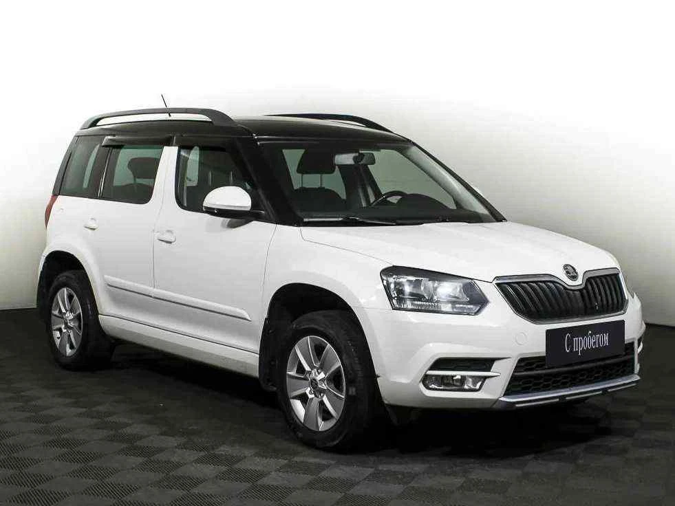 Skoda Yeti, Белый, 2014, Робот, 105 л.с., цена от 633 000 руб.