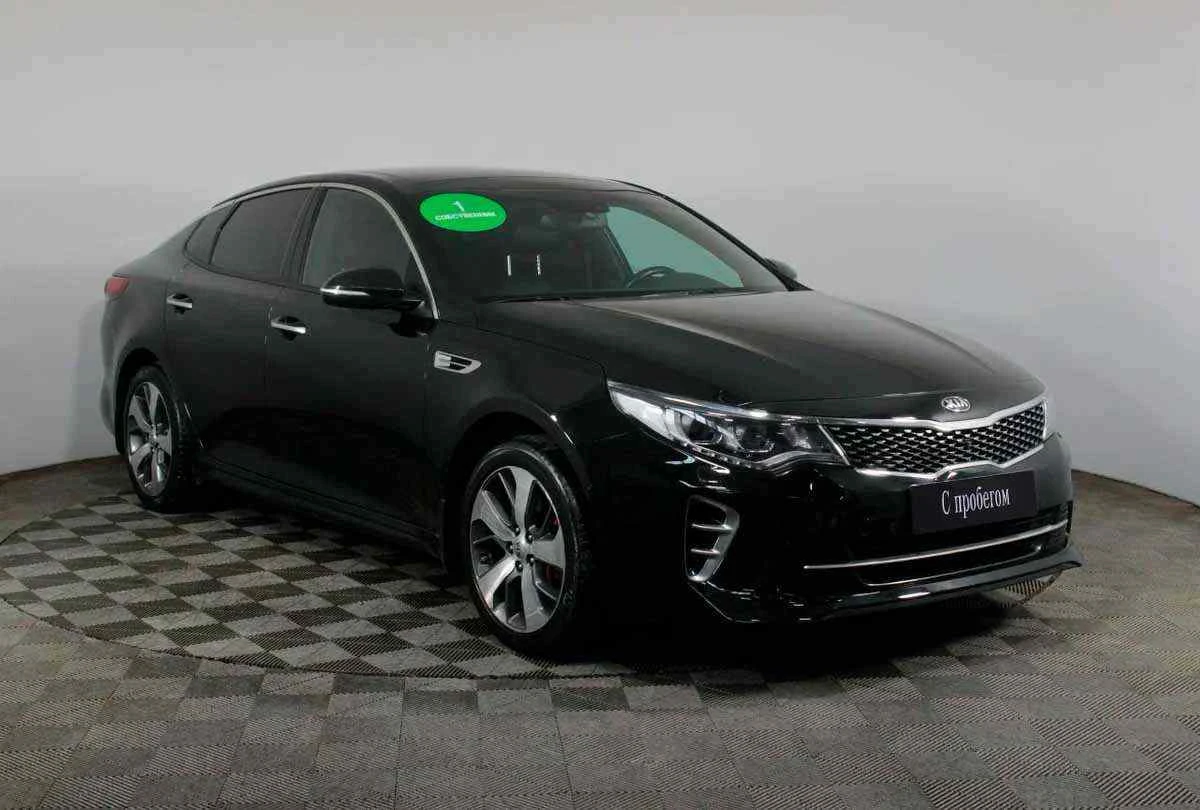 KIA Optima, Черный, 2017, Автоматическая, 245 л.с., цена от 1 269 000 руб.