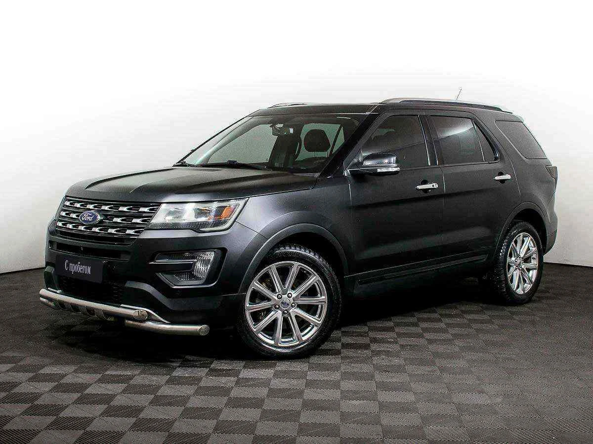 Ford Explorer, Черный, 2015, Автоматическая, 249 л.с., цена от 1 997 000 руб.