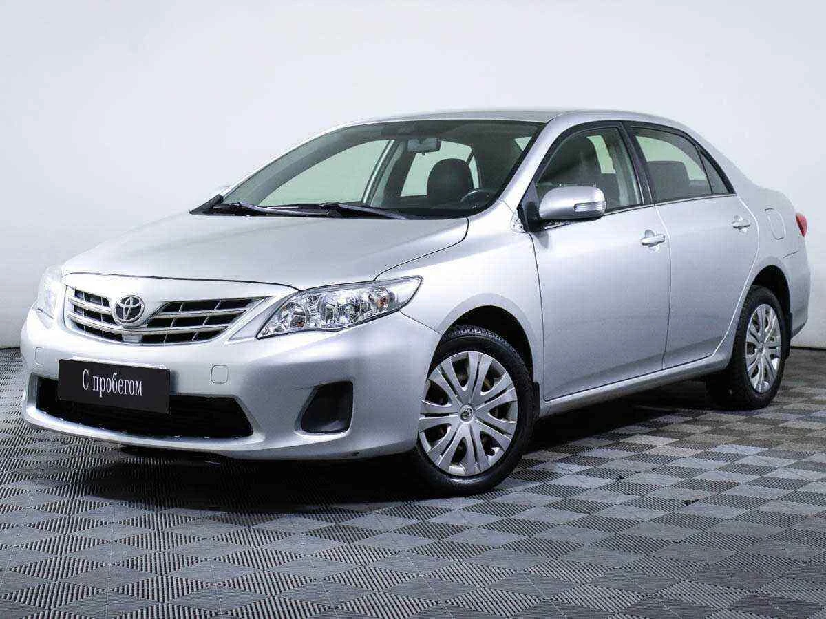 Toyota Corolla, Серебряный, 2011, Автоматическая, 124 л.с., цена от 470 000 руб.