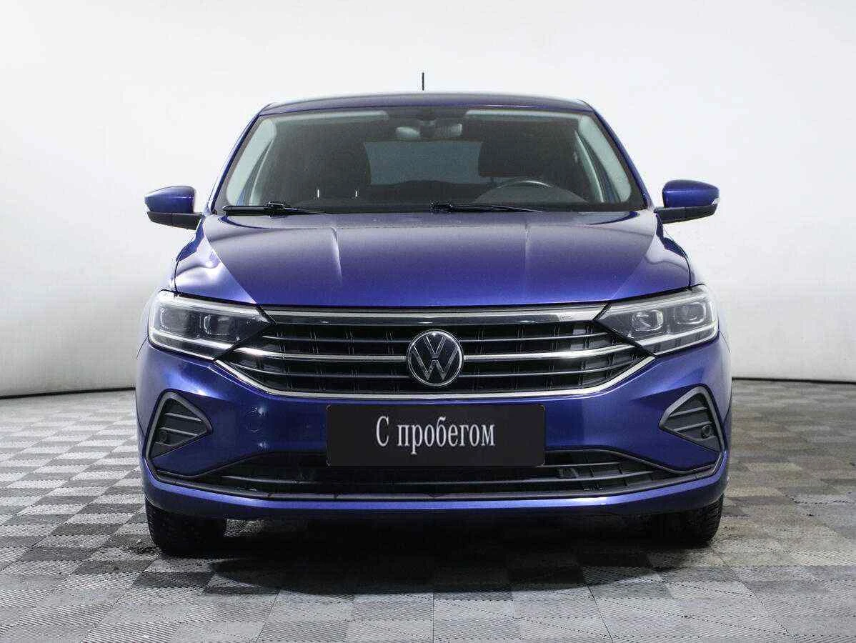 Volkswagen Polo, Синий, 2020, Автоматическая, 110 л.с., цена от 879 000 руб.