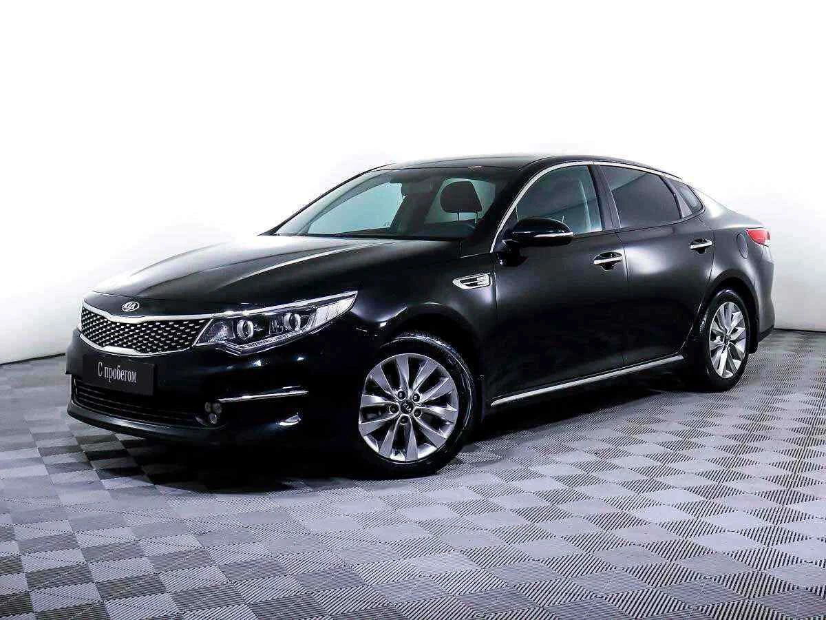 KIA Optima, Черный, 2016, Автоматическая, 188 л.с., цена от 1 198 000 руб.