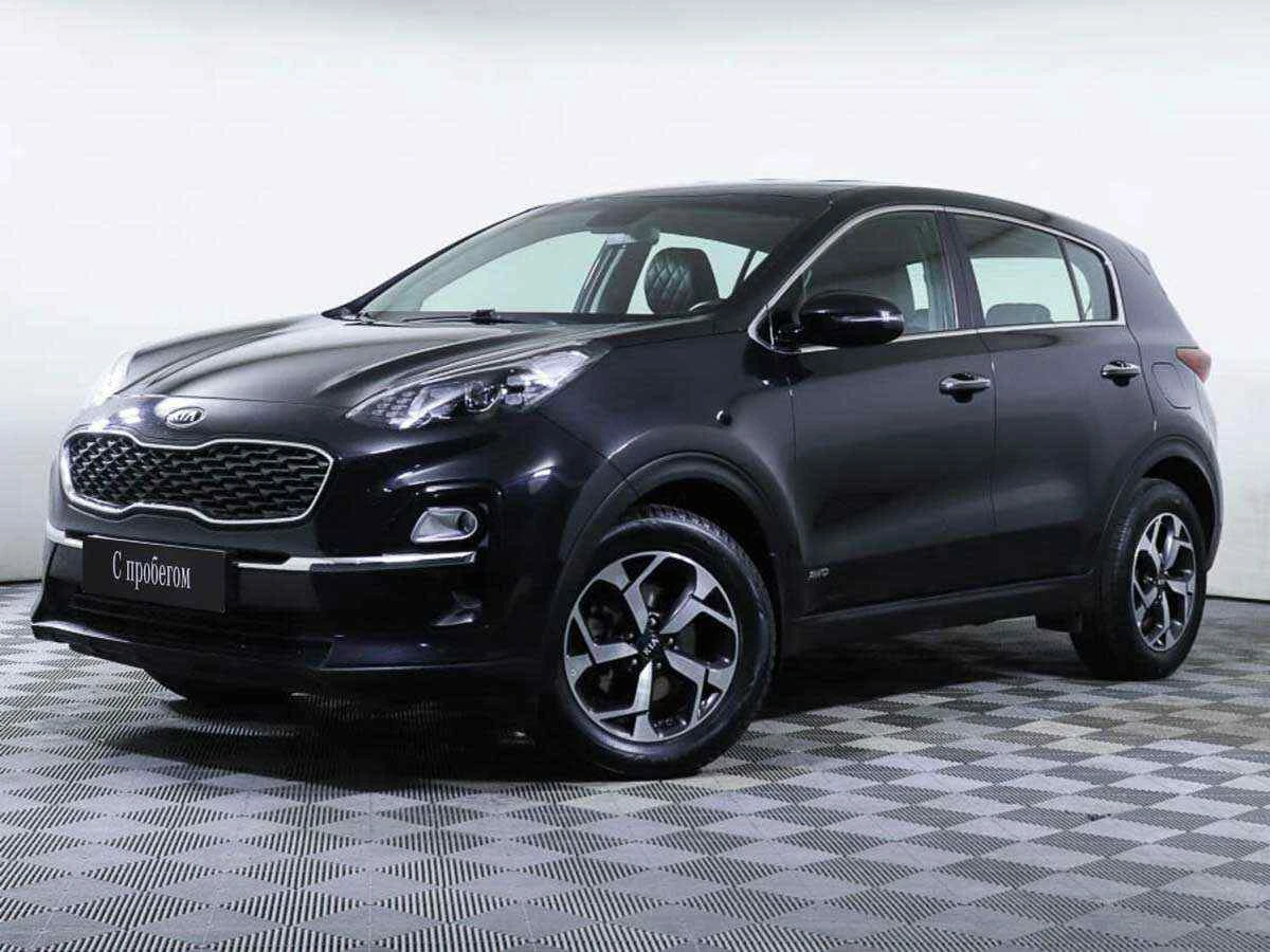 KIA Sportage, Черный, 2020, Автоматическая, 184 л.с., цена от 1 950 000 руб.
