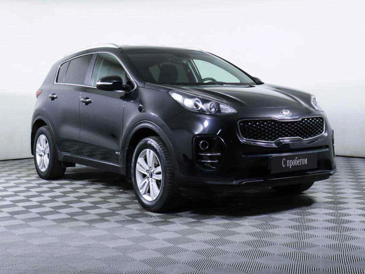 KIA Sportage, Черный, 2016, Автоматическая, 150 л.с., цена от 1 400 000 руб.