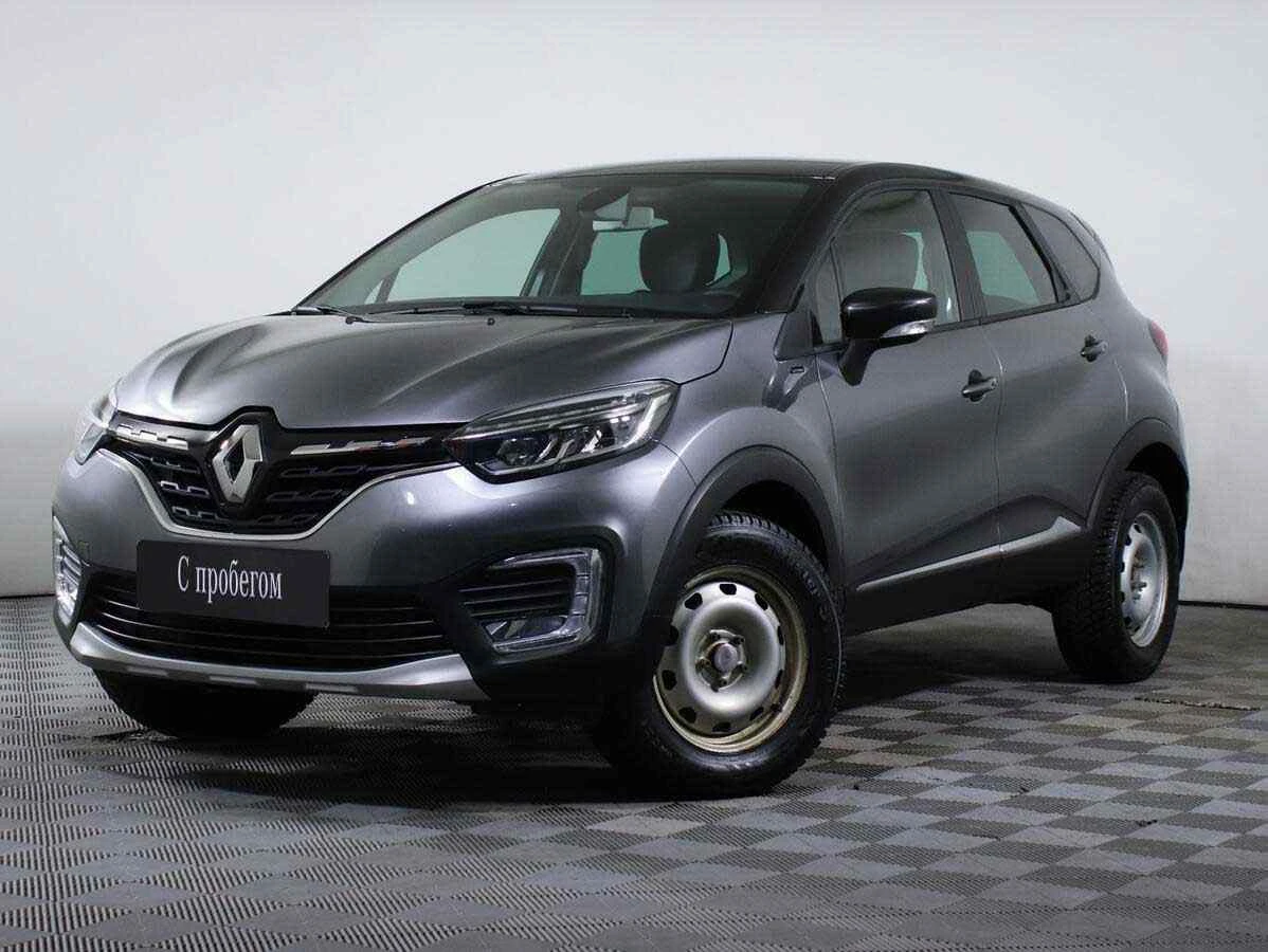 Renault Kaptur, Серый, 2021, Вариатор, 114 л.с., цена от 1 350 400 руб.