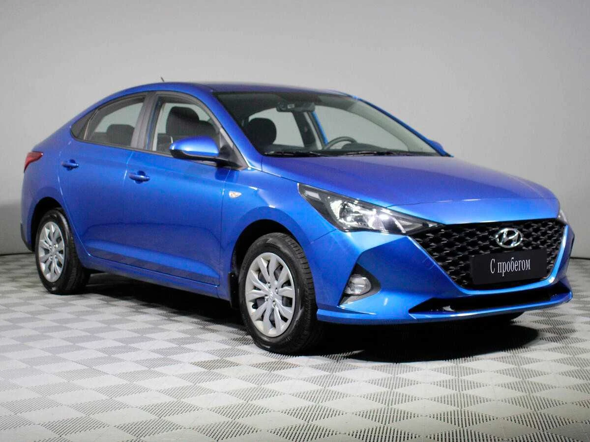HYUNDAI SOLARIS, Синий, 2020, Автоматическая, 123 л.с., цена от 1 040 000 руб.