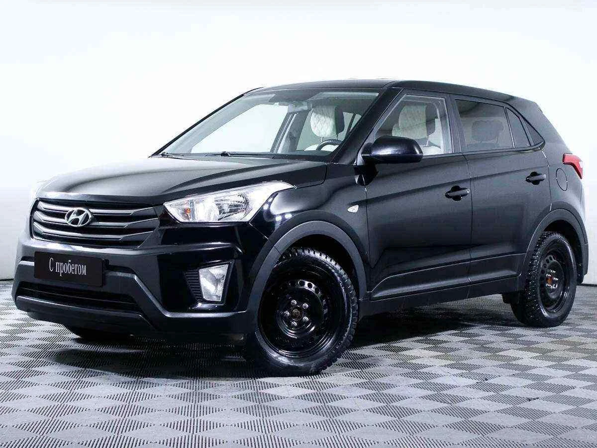 Hyundai Creta, Черный, 2017, Автоматическая, 123 л.с., цена от 1 135 000 руб.
